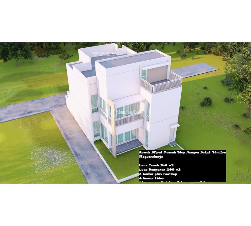 Dijual Rumah Mewah Siap Bangun Dekat Stadion Maguwoharjo SHM - Sleman Yogyakarta 