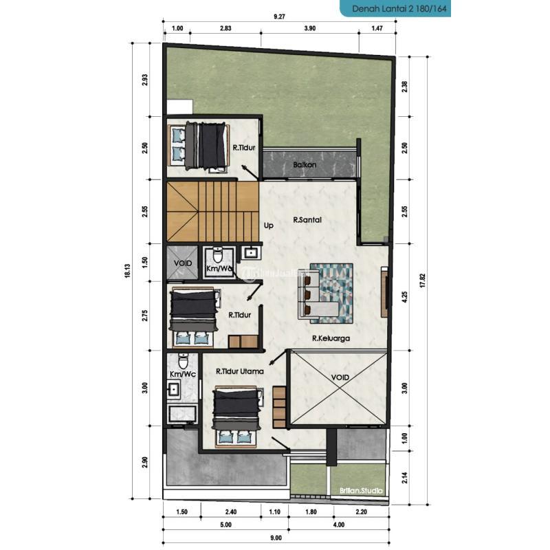Dijual Rumah Mewah Siap Bangun Dekat Stadion Maguwoharjo SHM - Sleman Yogyakarta