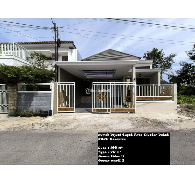 Dijual Rumah Cepat Area Cluster Dekat PPPG Kesenian LT106 SHM - Sleman Yogyakarta 