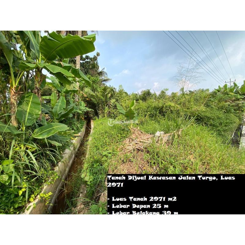 Dijual Tanah Kawasan Jalan Turgo Luas 2971 m2 Legalitas SHM - Sleman Yogyakarta 