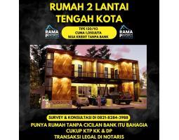 Dijual Rumah Mewah 2 Lantai LT112 LB120 di Kedamaian, Bisa Kredit Tanpa Bunga dan BI Checking - Bandar Lampung
