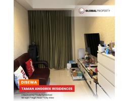 Dijual Apartemen Taman Anggrek Residences 2 Bedroom, Fully Furnished, Lantai Atas - Jakarta Barat 