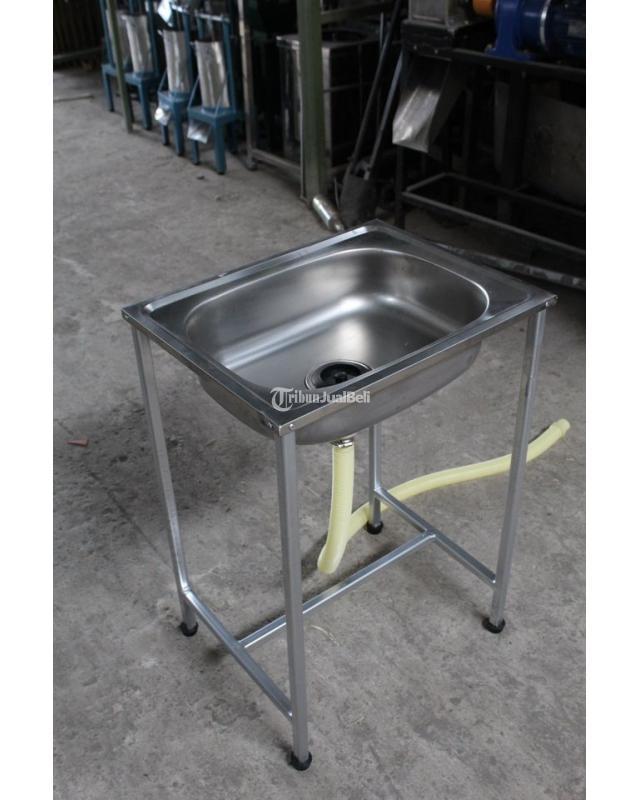 Wastafel Portable Stainless Steel dan Rangka - Bantul Yogyakarta 