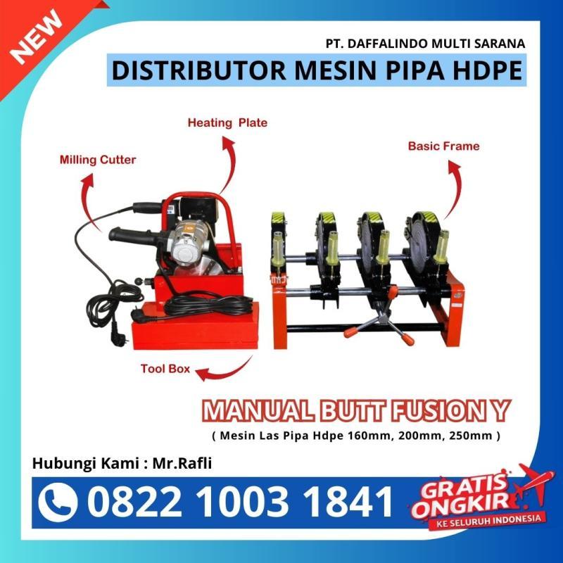 Mesin Sambung Pipa Hdpe Shds 250 Model Y 4 Clamp - Jakarta Timur 