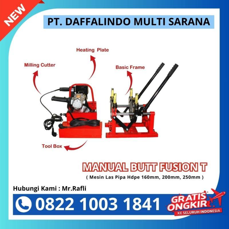 Mesin Las Hdpe Manual Shds 200 T 2 Clamp - Jakarta Timur 