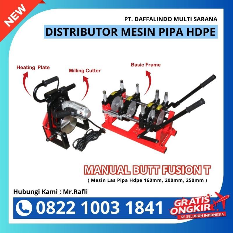 Mesin Penyambung Pipa Hdpe Shds 250 Model T Manual 90mm - Jakarta Timur 