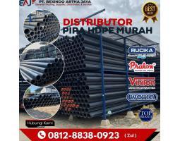 Pipa hdpe Rucika Black 2 Inch, 3 Inch, 4 Inch PN16 - Pontianak Kalimantan Barat 