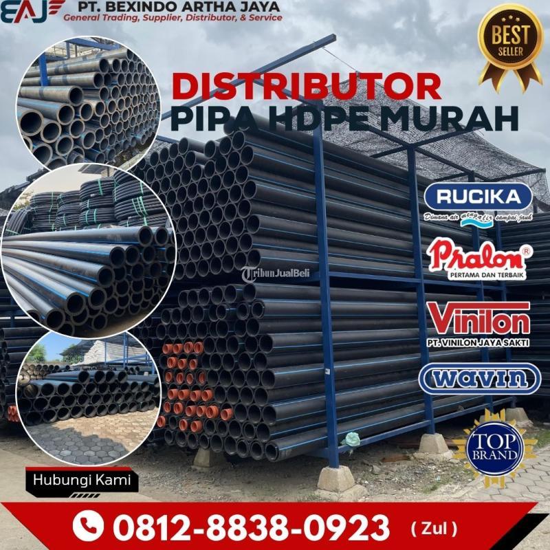 Pipa hdpe Rucika Black 2 Inch, 3 Inch, 4 Inch PN16 - Pontianak Kalimantan Barat