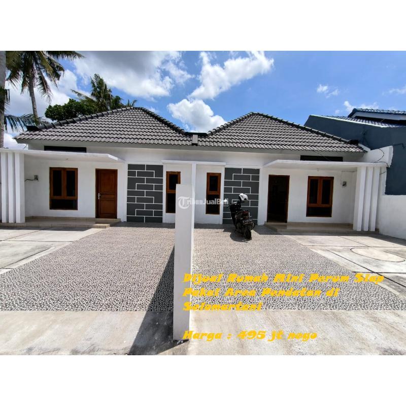 Dijual Rumah Mini Perum Siap Pakai Luas 107m2 SHM Area Pendatang di Selomartani - Sleman Yogyakarta