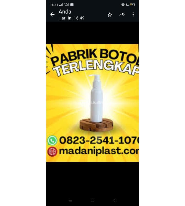Botol Kosmetik Ukuran Lengkap - Solo Jawa Tengah