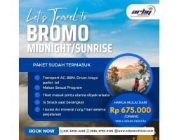 Paket Wisata Bromo Midnight Atau Sunrise - Jakarta Pusat