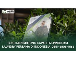 Buku Menghitung Kapasitas Produksi Laundry Pertama di Indonesia - Bogor Jawa Barat 