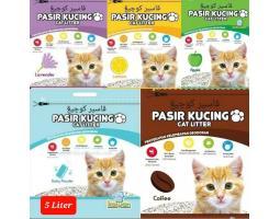 Pasir Kawan Cat Litter 5 Liter Amigos Petshop - Makassar Sulawesi Selatan