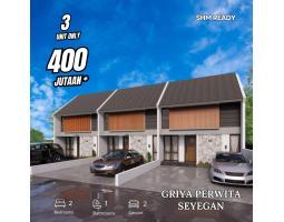 Dijual Rumah Tipe 42 Luas 96m2 Mangku Jalan Aspal Mobil Simpangan - Sleman Yogyakarta