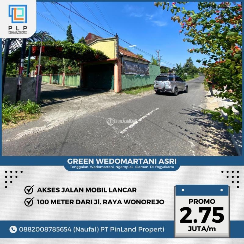 Dijual Tanah Kavling Luas 89m2 SHM Pekarangan Harga Terjangkau Di Wedomartani - Sleman Yogyakarta