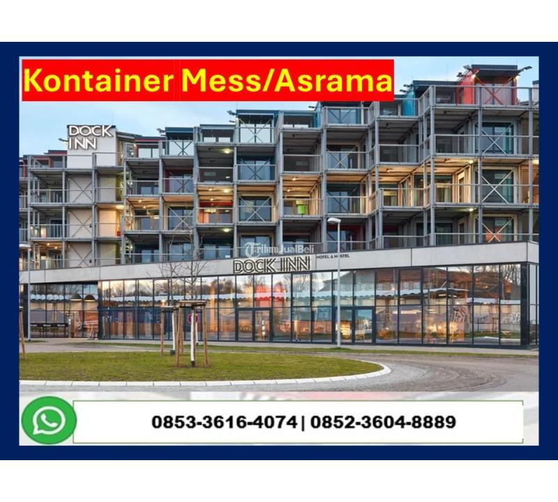 Jasa Modifikasi Mess Hall Container Karyawan Proyek Pertambangan - Muara Enim Sumatera Selatan
