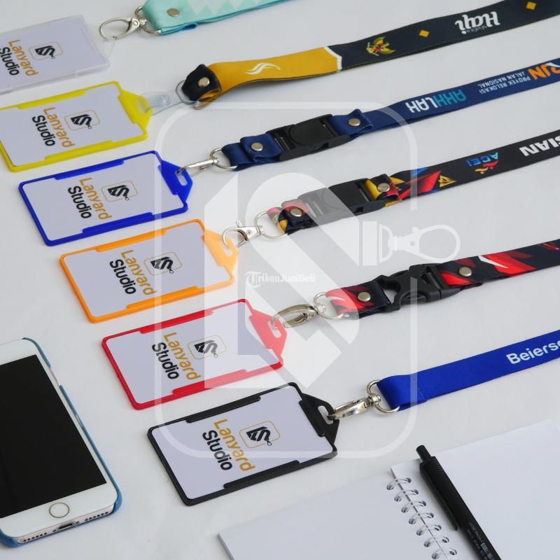 Promo Paket Fullset Custom Tali Lanyard, Cetak RFID Card Free Case ...