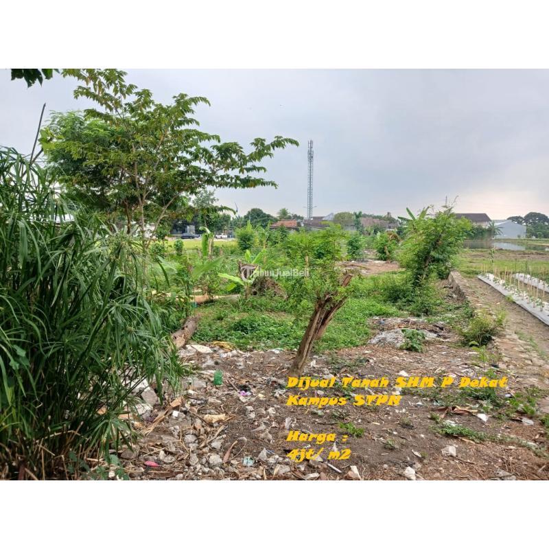 Dijual Tanah SHM P Dekat Kampus STPN LT881 m2 Legalitas SHM - Sleman Yogyakarta 