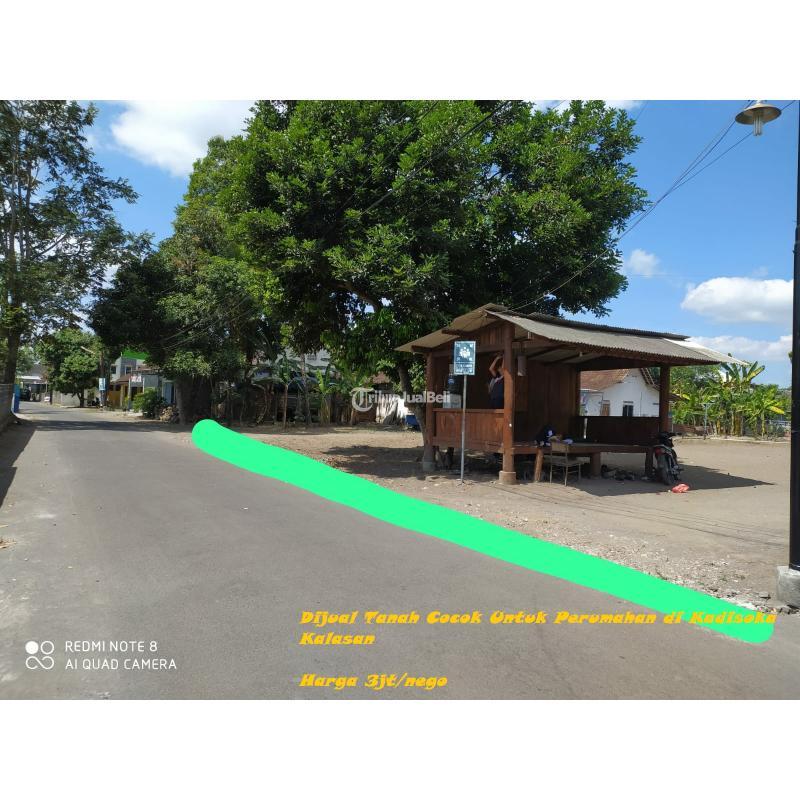 Dijual Tanah Cocok Untuk Perumahan di Kadisoka Kalasan LT1275 SHM - Sleman Yogyakarta 
