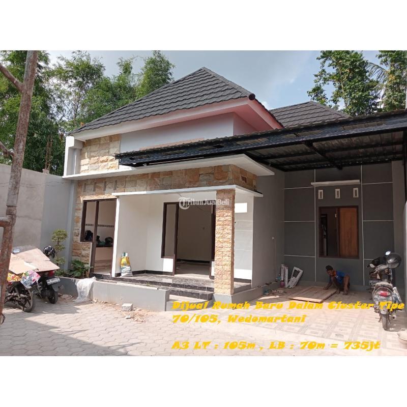 Dijual Rumah Baru Dalam Cluster Tipe LB70 LT105, Wedomartani - Sleman Yogyakarta 