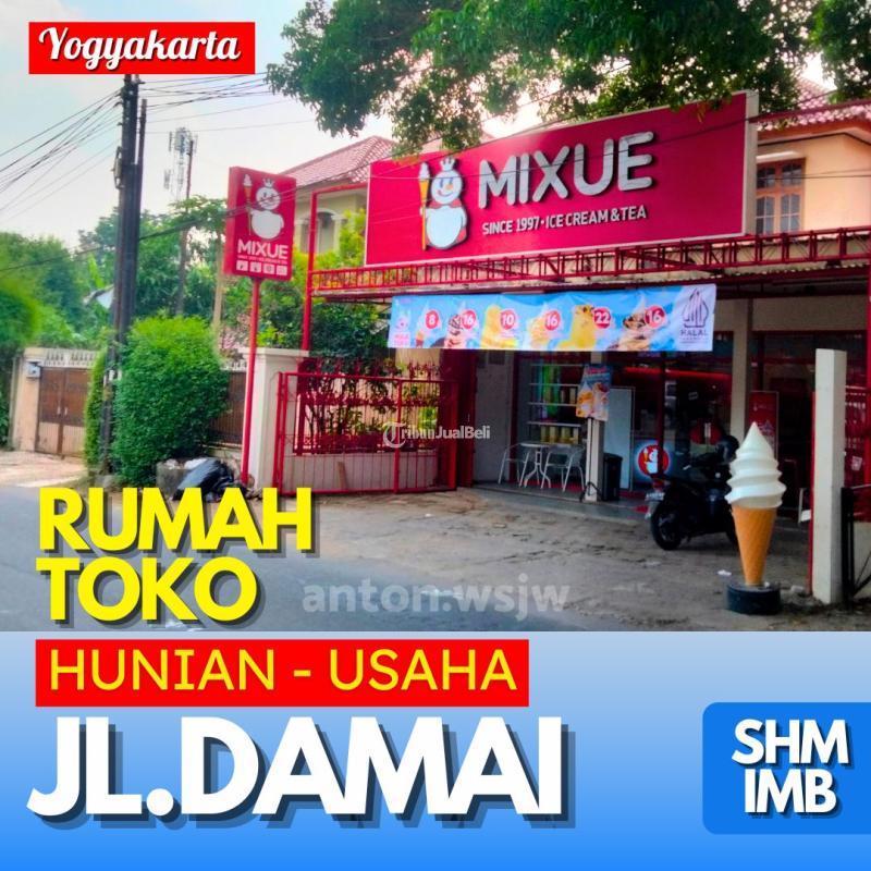 Rumah Jogja 2 Lantai Bonus Toko Lt 440 m LB 526 m SHM dan IMB - Sleman