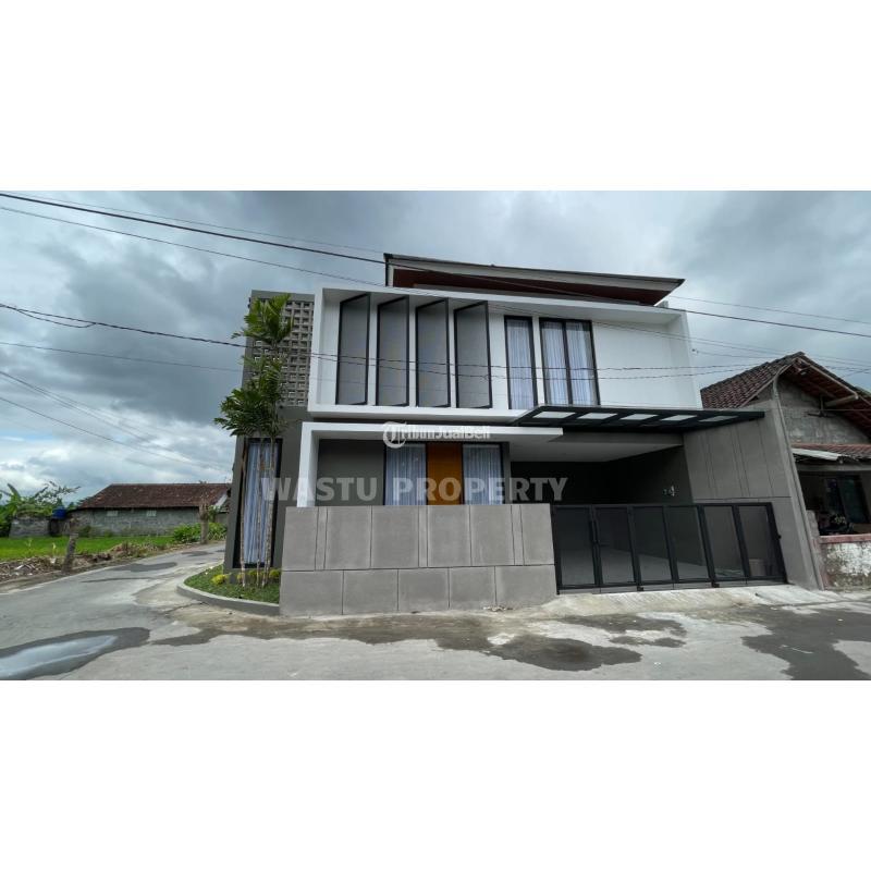 Rumah Mewah Terbaru Full Furnished LT137 LB125 SHM 4KT 3KM di Kalasan - Sleman Yogyakarta