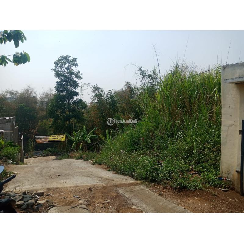 Dijual Tanah Kavling Luas 100m2 SHM Murah Siap Bangun Di Cimahi Jalan Kamarung - Bandung Barat Jawa Barat