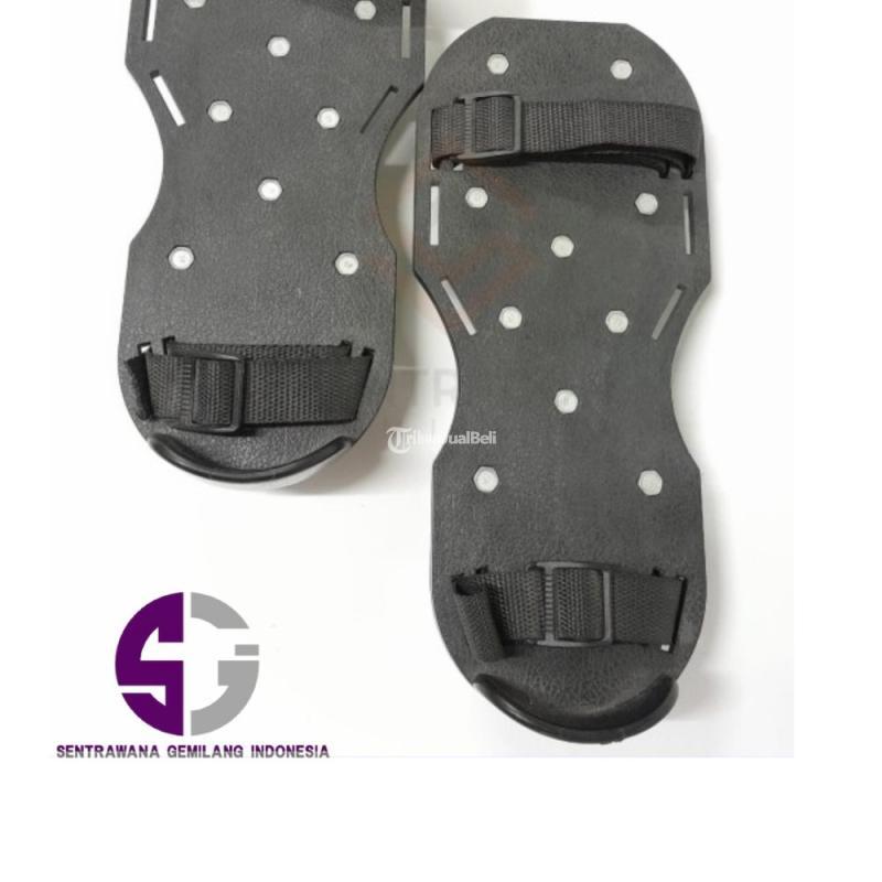 Floor Paint Full Steel Spike Shoes SS-M2 Sepatu Duri Besi Cat Epoxy - Jakarta Barat