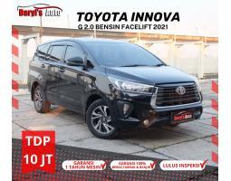 Mobil Toyota Kijang Innova G AT 2.0 Bensin Tahun 2021 Bekas Siap Pakai - Jakarta Utara 