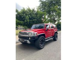 Mobil Hummer H3 2010 Bekas Siap Pakai Warna Merah - Yogyakarta 