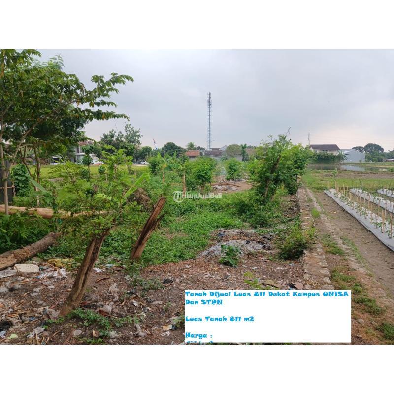 Dijual Tanah Luas 811 Dekat Kampus UNISA Dan STPN - Sleman Yogyakarta 