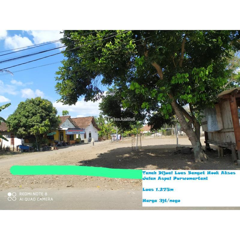 Dijual Tanah Luas Banget Hook Akses Jalan Aspal Purwomartani - Sleman Yogyakarta 