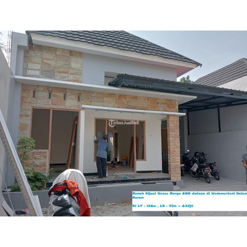Dijual Rumah Gress Harga 800 Jutaan di Wedomartani Dalam Perumahan - Sleman Yogyakarta 