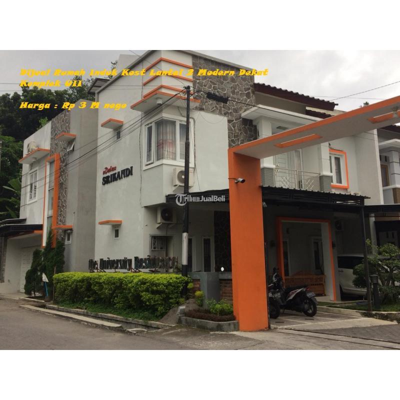 Dijual Rumah Induk Kost Lantai 2 Modern Luas 153m2 SHM Dekat Komplek UII - Sleman Yogyakarta