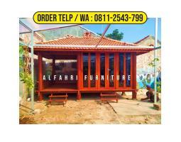 Gazebo Minimalis 3x5 Atap Genteng - Semarang Kota Jawa Tengah