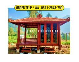 Gazebo Joglo 2x4 Kayu Minimalis - Semarang Kota Jawa Tengah