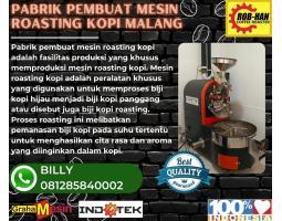 Pabrik Pembuat Mesin Roasting Kopi - Malang Jawa Timur