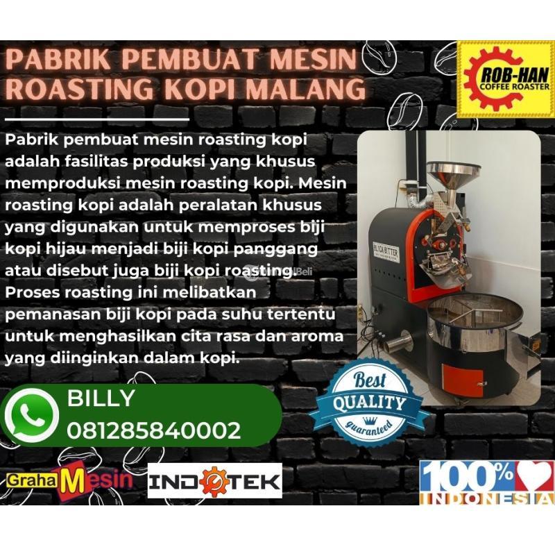 Pabrik Pembuat Mesin Roasting Kopi - Malang Jawa Timur