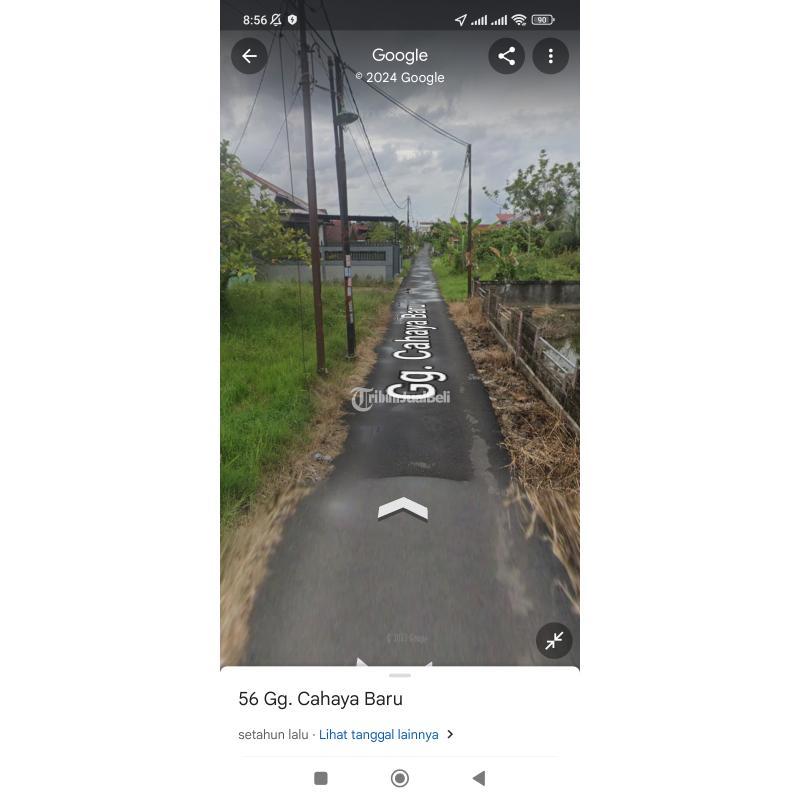 Dijual Tanah Luas 330m2 SHM di Jalan Danau Sentarum Gang Cahaya Baru - Pontianak Kalimantan Barat