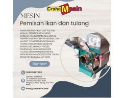 Fish Bone Separator Mesin Pemisah Ikan dan Tulang - Malang Jawa Timur 
