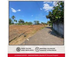 Dijual Tanah Kavling LT91 m2 Legalitas SHM Harga Terjangkau - Sleman Yogyakarta 