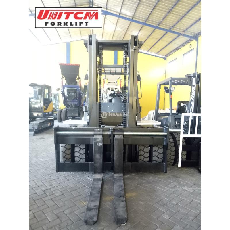 Forklift 10 Ton Unitcm Isuzu Engine Lifting 3 Meter Baru - Sidoarjo Jawa Timur