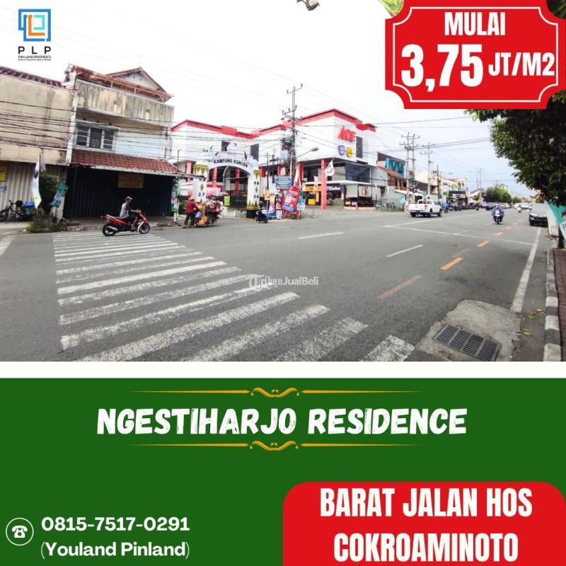 Dijual Tanah Kavling Luas 91m2 SHM di Barat Jalan Hos Cokroaminoto, Promo Mulai 3,75 Juta Per Meter - Bantul Yogyakarta