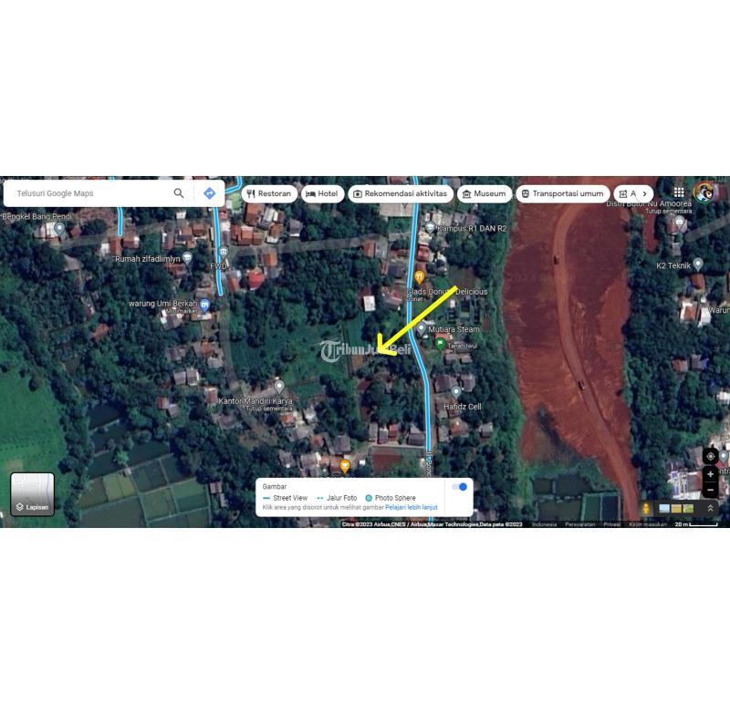 Dijual Tanah di Parung Luas 8000m2 SHM Cocok untuk Pengembangan Perumahan - Bogor Jawa Barat