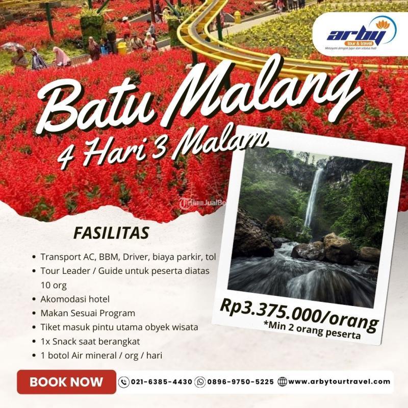Paket Tour Batu Malang 4 Hari 3 Malam - Jakarta Pusat