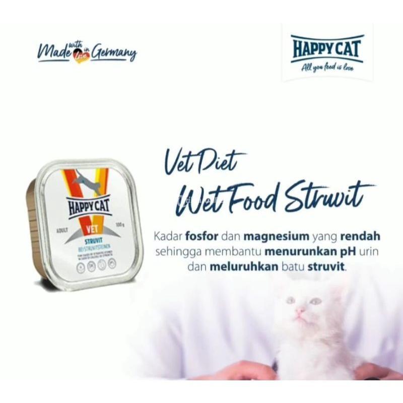 Happy Cat Vet Wet Food 100gr Amigos Petshop - Makassar Sulawesi Selatan 
