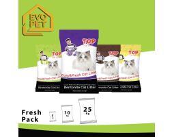 Pasir Kucing Top 5 Liter Amigos Petshop - Makassar Sulawesi Selatan 