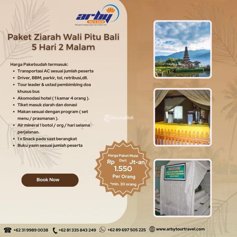 Paket Ziarah Wali Pitu Bali 5 Hari 2 Malam - Sidoarjo Jawa Timur 