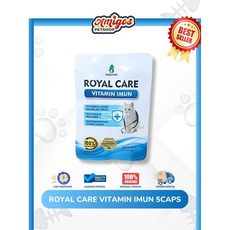 Royal Cate Vitamin Imun 5 Caps Amigos Petshop - Makassar Sulawesi Selatan