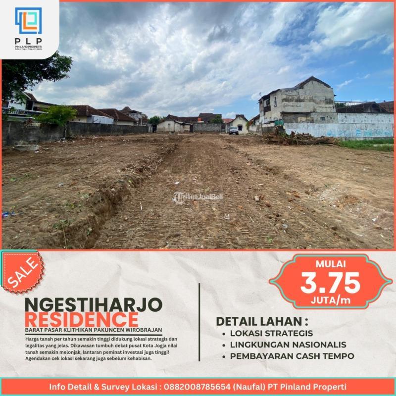 Dijual Tanah Kavling LT91 m2 Legalitas SHM Lokasi Strategis Harga Terjangkau - Yogyakarta